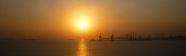 lhafen vor Bahrain
