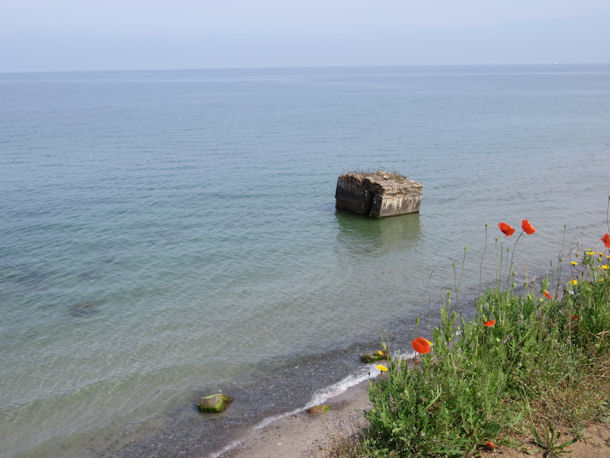 berreste einer Bunkeranlage bei Ahrenshoop