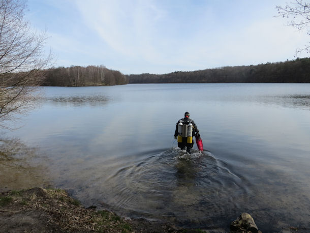 Tauchen Liepnitzsee