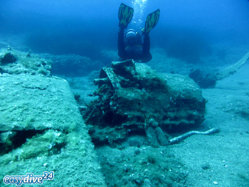 Messerschmitt Wrack Kreta