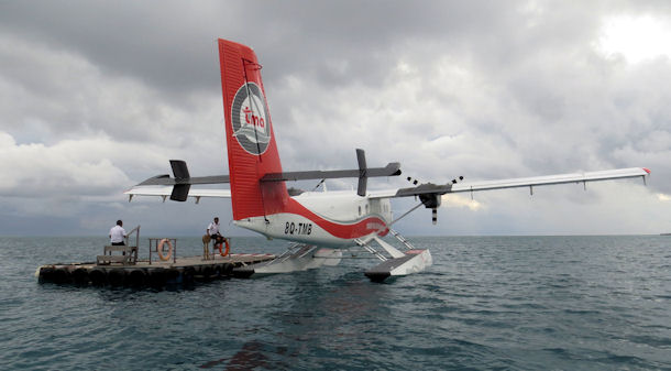 Wasserflugzeug Malediven