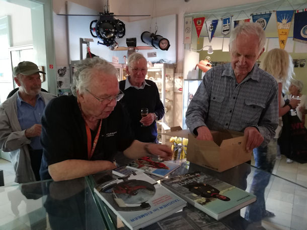 Martin Rauschert im Sporttaucher-Museum