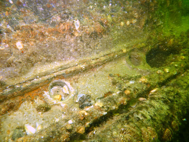 Flugzeugwrack Unteruckersee