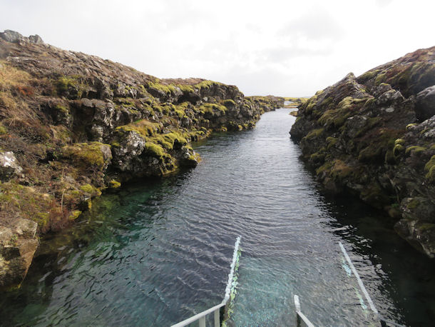 Silfra Fissure in Iceland