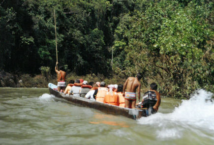 Embera Indianer in Panama