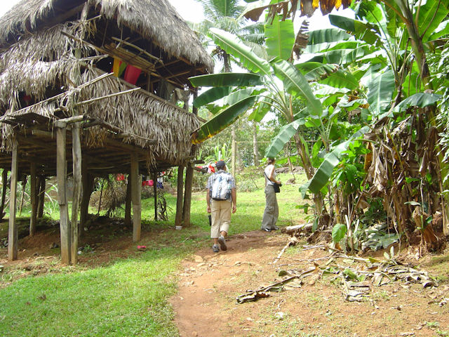 Embera Indianer in Panama