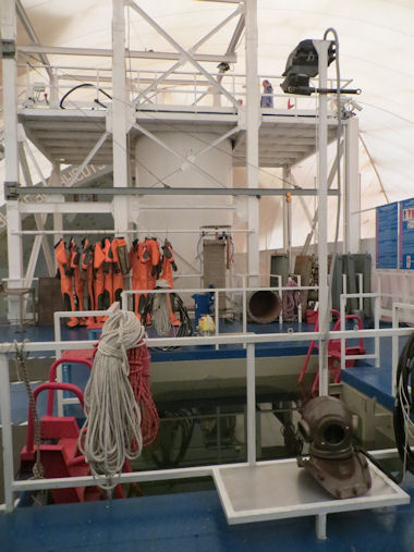 Russian Ministry of Emergency Situations at Lake Baikal