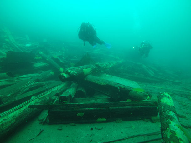 Tauchen vor Port Baikal