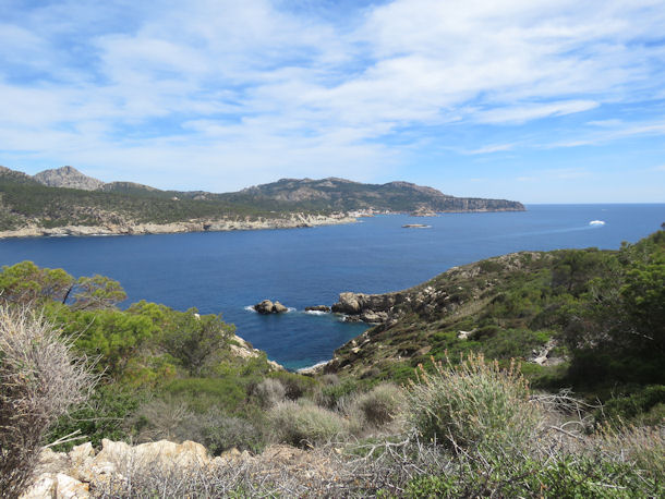 Dnenlandschaft an der Cala Mesquida